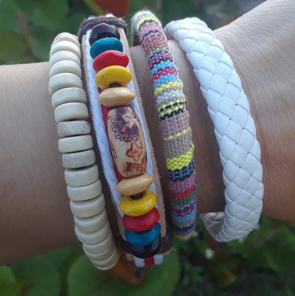 🆕️Colorful multi layer bracelet set - Picture 3 of 6
